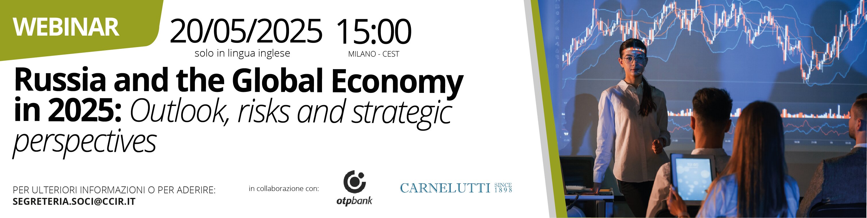 Webinar “Russia and the Global Economy in 2025: Outlook, risks and strategic perspectives”